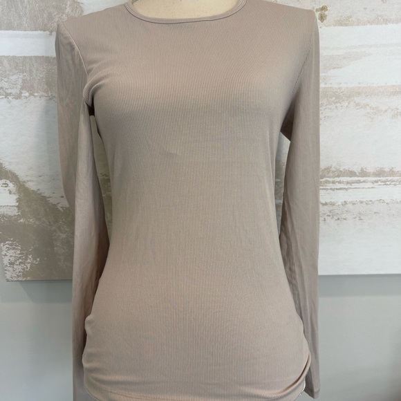 Yogalicious Heavenly Ribbed Kathleen Full Length Long Sleeve Top Bundle (2) - Picture 4 of 8